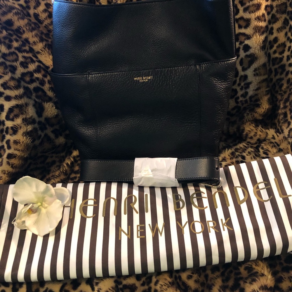 🔥BLACK FRIDAY SALE💥 💥New Vintage Henri Bendel Soho Bucket Hobo - Picture 7 of 9